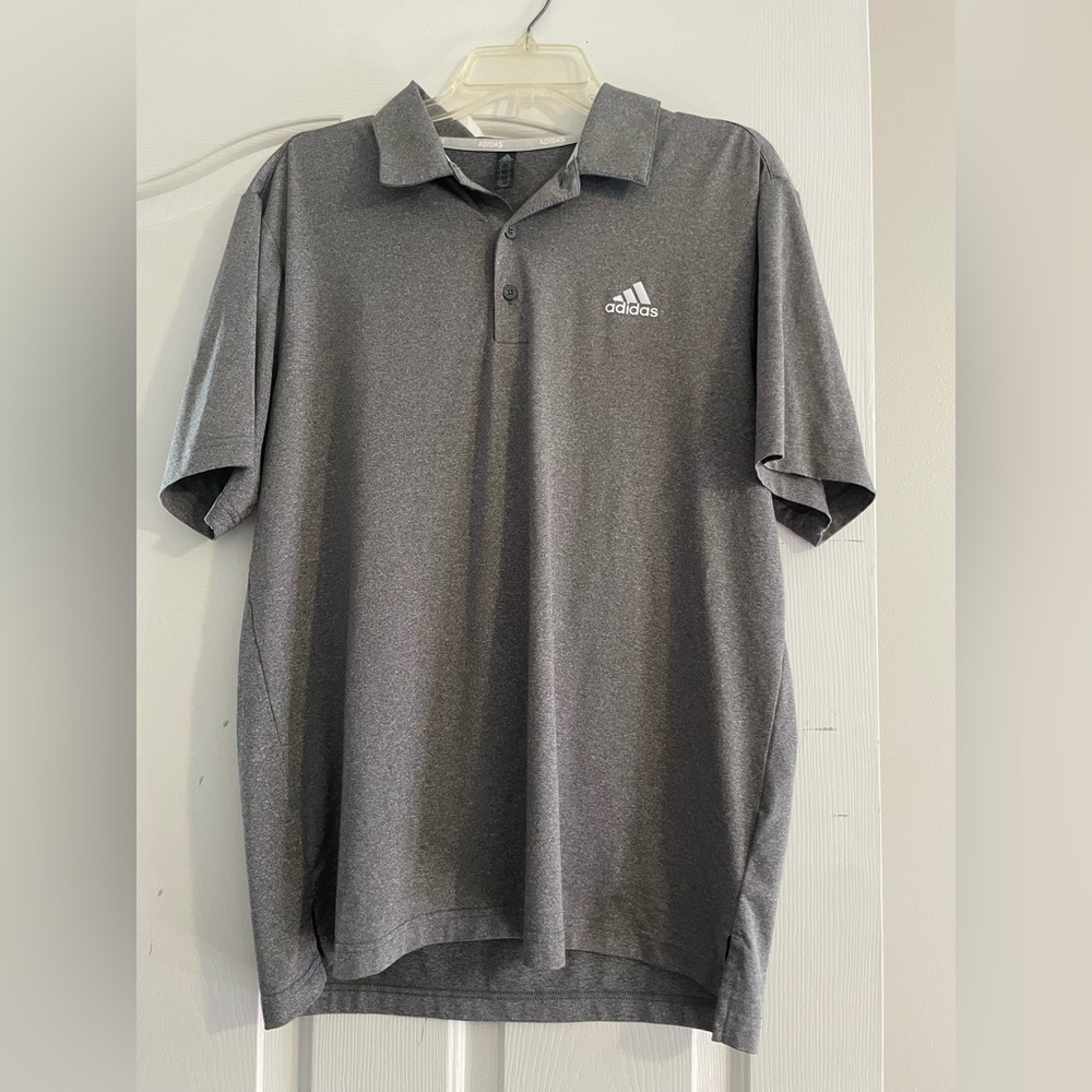 Adidas Men's Polo Shirt in Gray